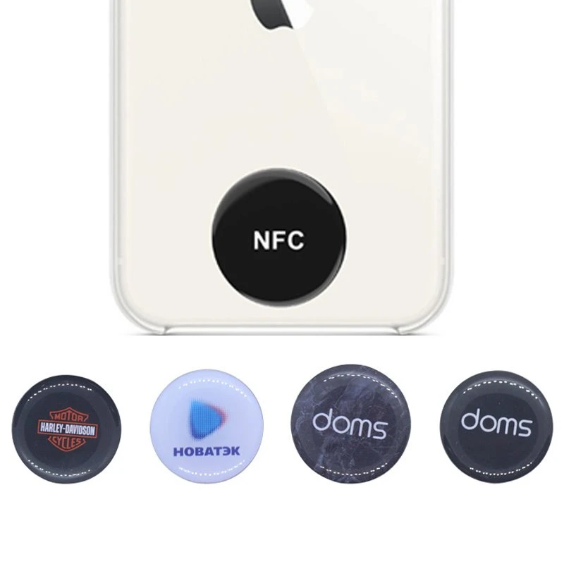 Etiqueta de redes sociales NFC